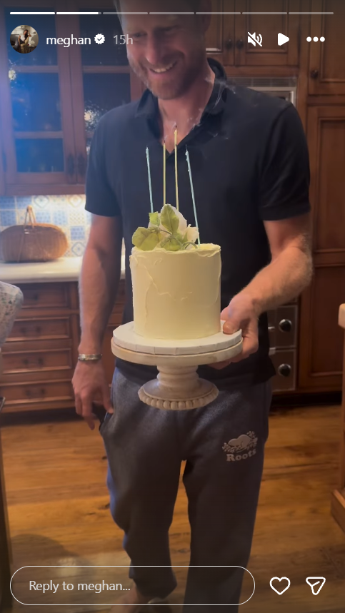 Prince Harry, as seen on Meghan, Duchess of Sussex's Stories on May 19, 2026. | Source: Instagram/meghan