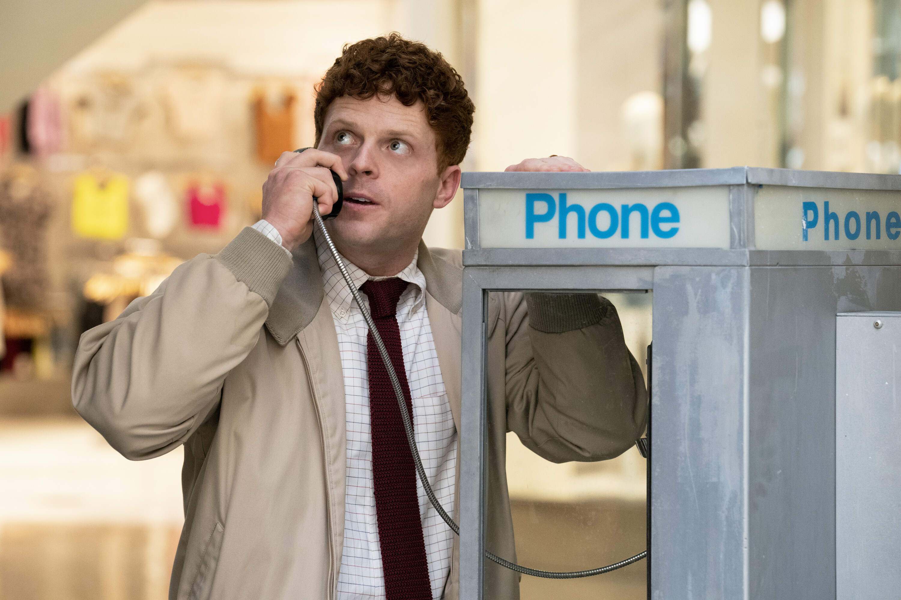 Caleb Foote as Bernard "Randy" Randolf in "NCIS: Origins" in 2024. | Source: Getty Images