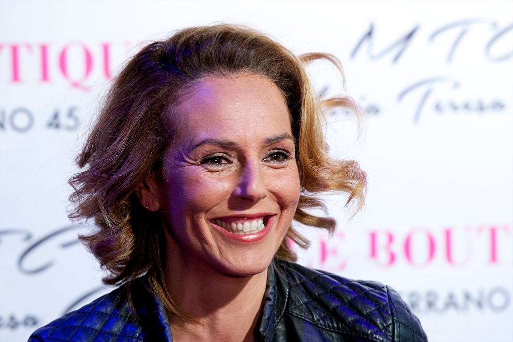 Roció Carrasco en la presentación de los zapatos 'MTC' por María Teresa Campos en Le Boutique, el 12 de enero de 2016 en Madrid, España. | Foto: Getty Images