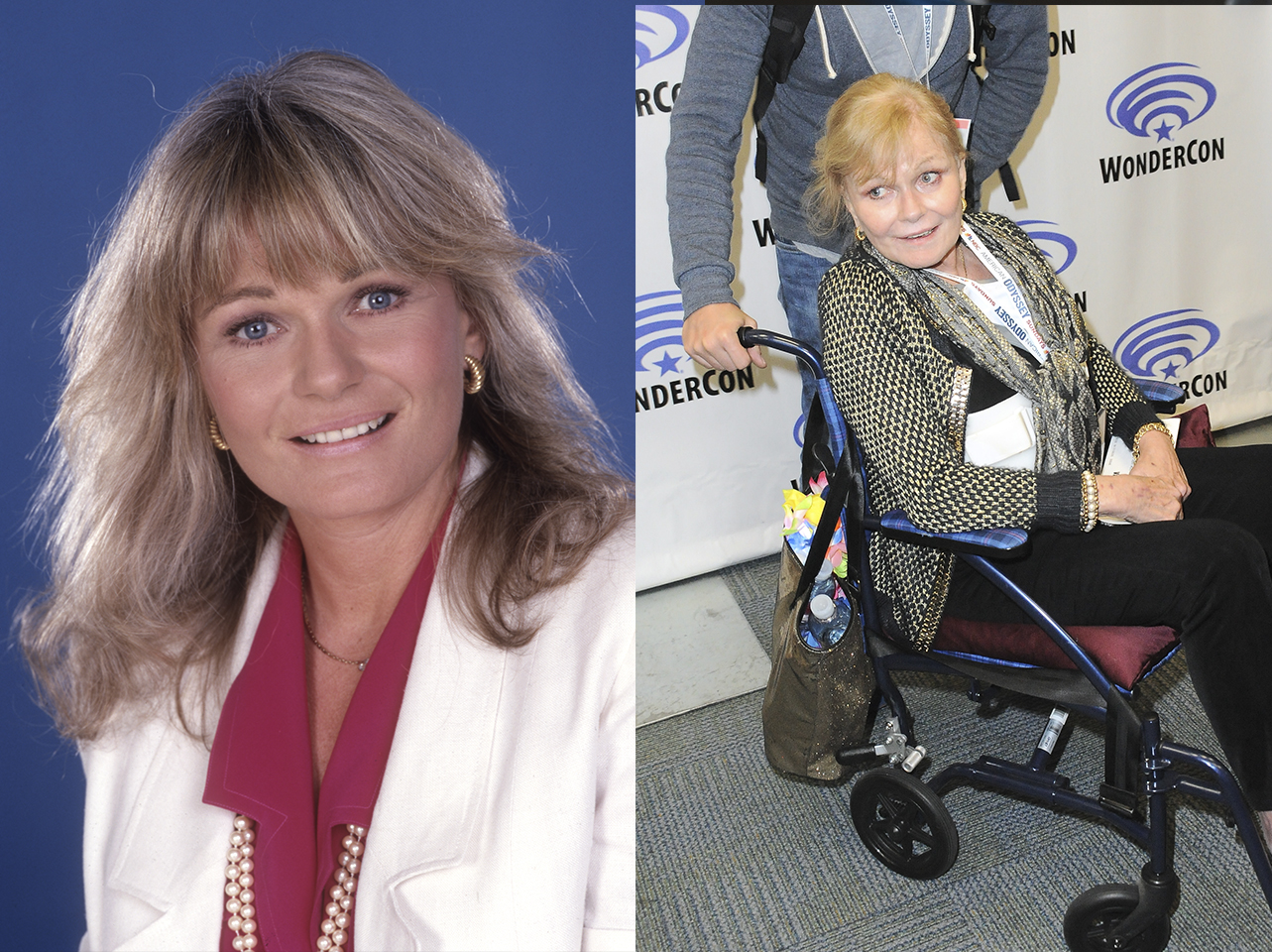 Valerie Perrine on January 1, 1986 | Valerie Perrine on April 4, 2015 | Source: Getty Images