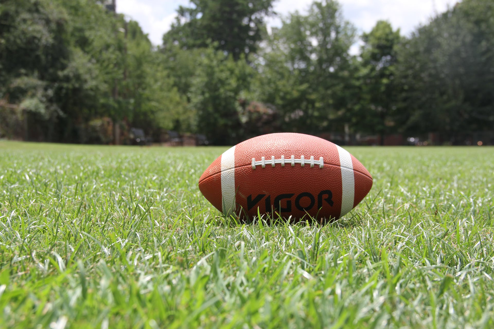 Football on grass | Source: Pexels