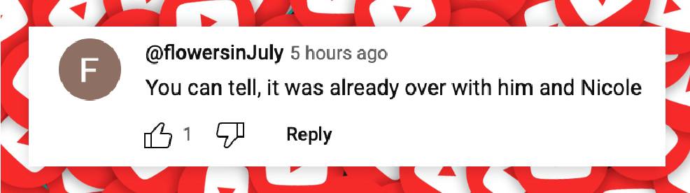 A netizen's comment on Keith Urban's appearance, dated July 22, 2025 | Source: YouTube/@RyanSeacrest