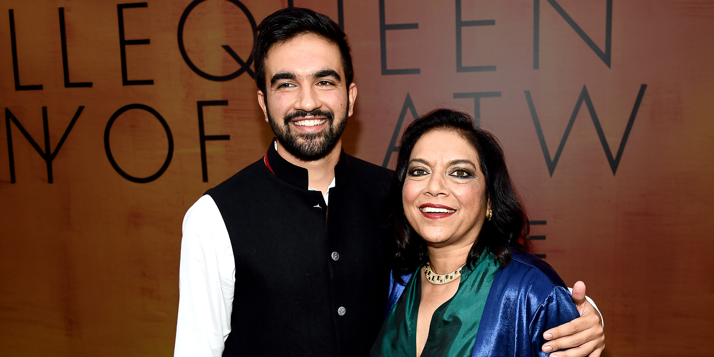 Zohran Mamdani and Mira Nair. | Source: Getty Images