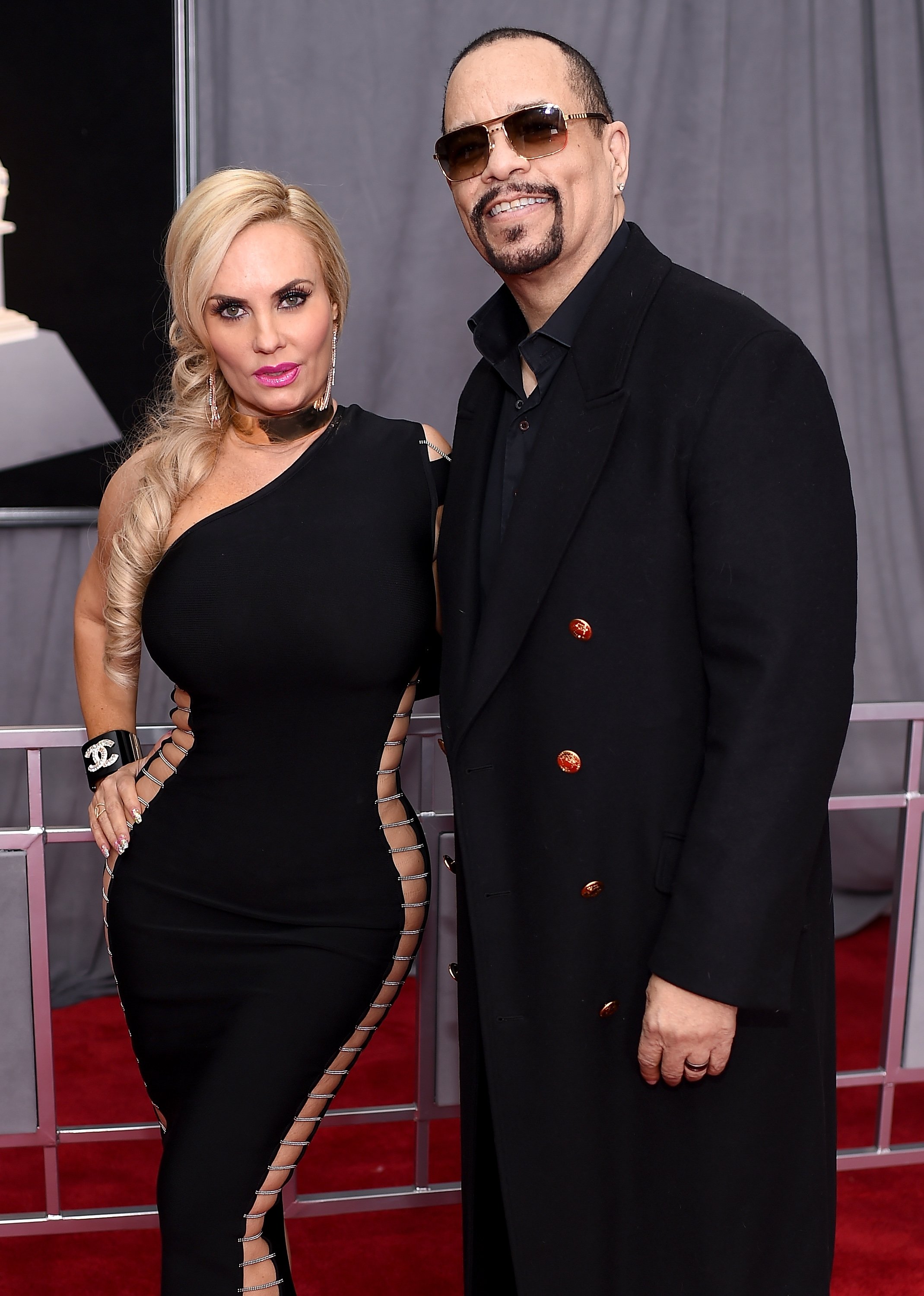 Coco Austin y Ice-T el 28 de enero de 2018 en la ciudad de Nueva York. | Foto: Getty Images