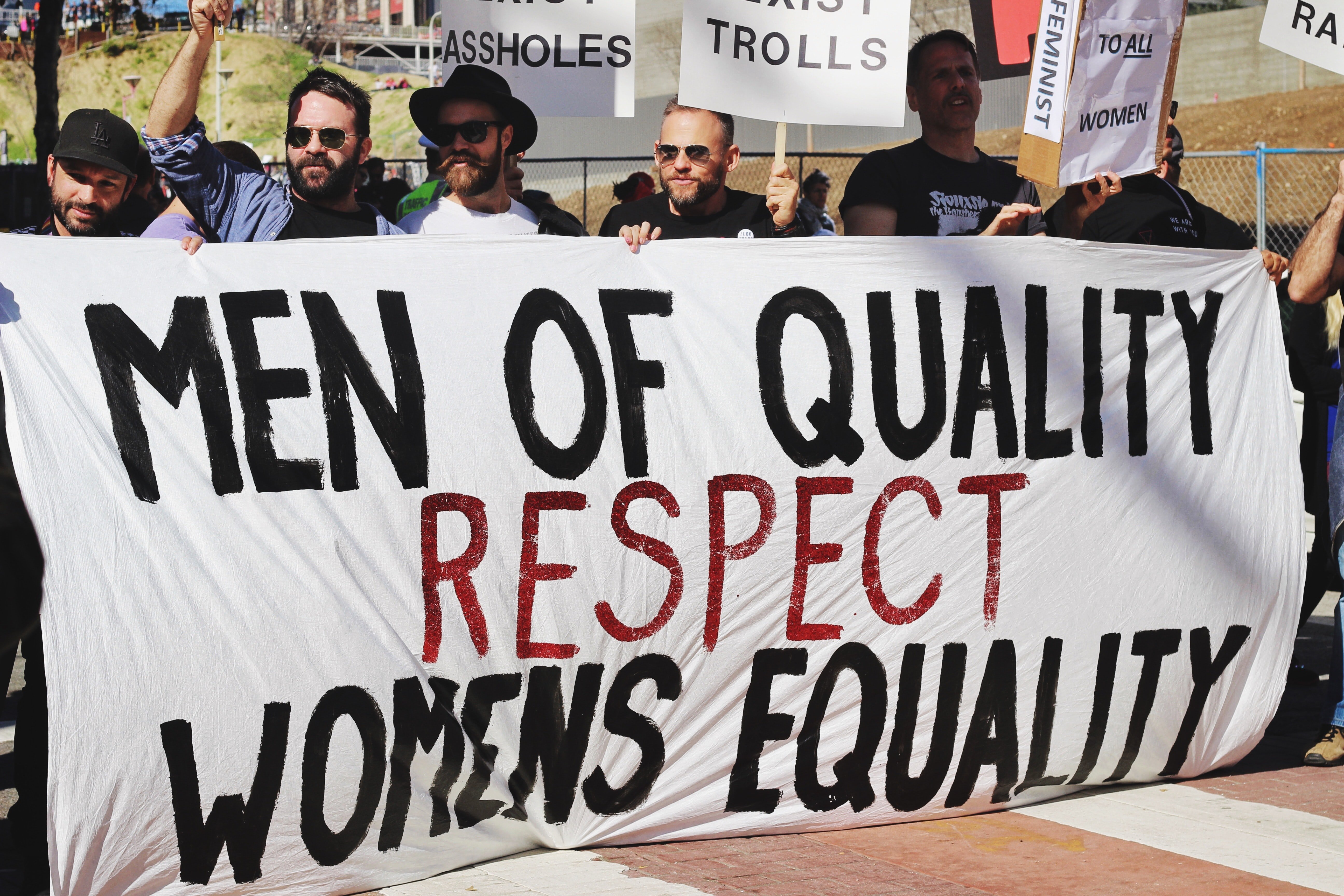 Shot from the 2017 Women’s March in Los Angeles. | Source: Unsplash