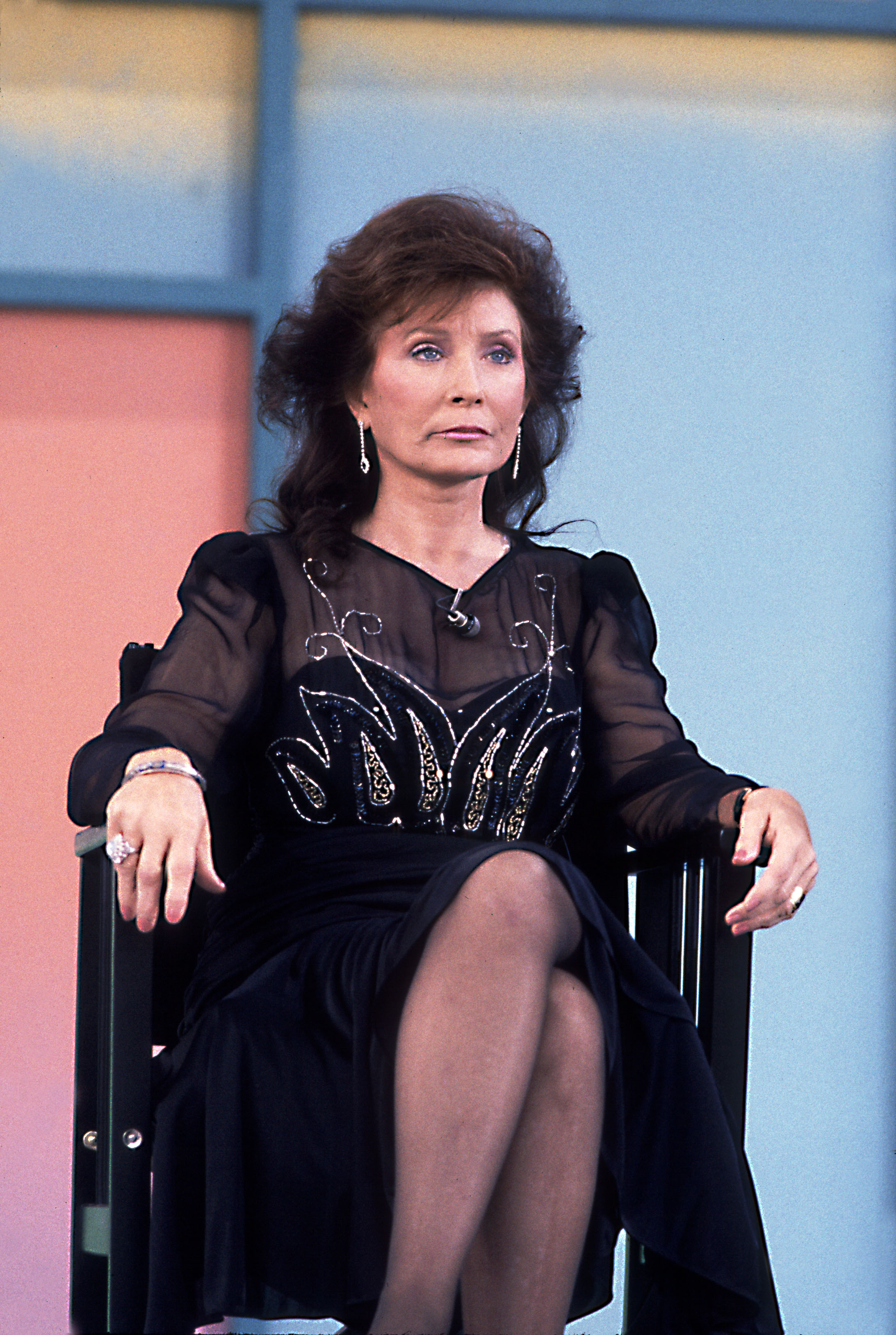 Loretta Lynn in Los Angeles, California on October 21, 1989 | Source: Getty Images
