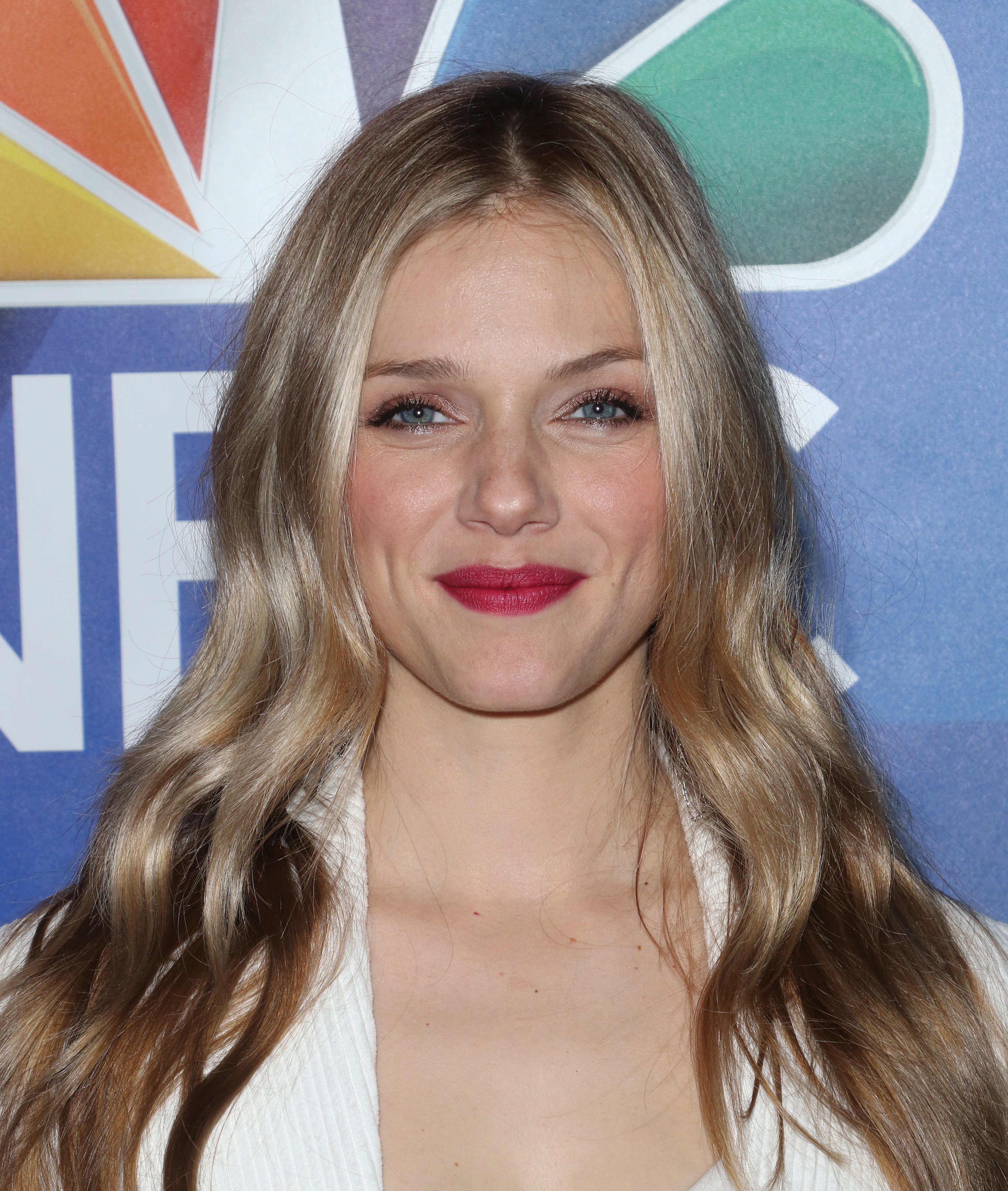 Tracy Spiridakos poses at the NBC 2019/20 Upfront at Four Seasons Hotel New York on May 13, 2019, in New York City | Source: Getty Images