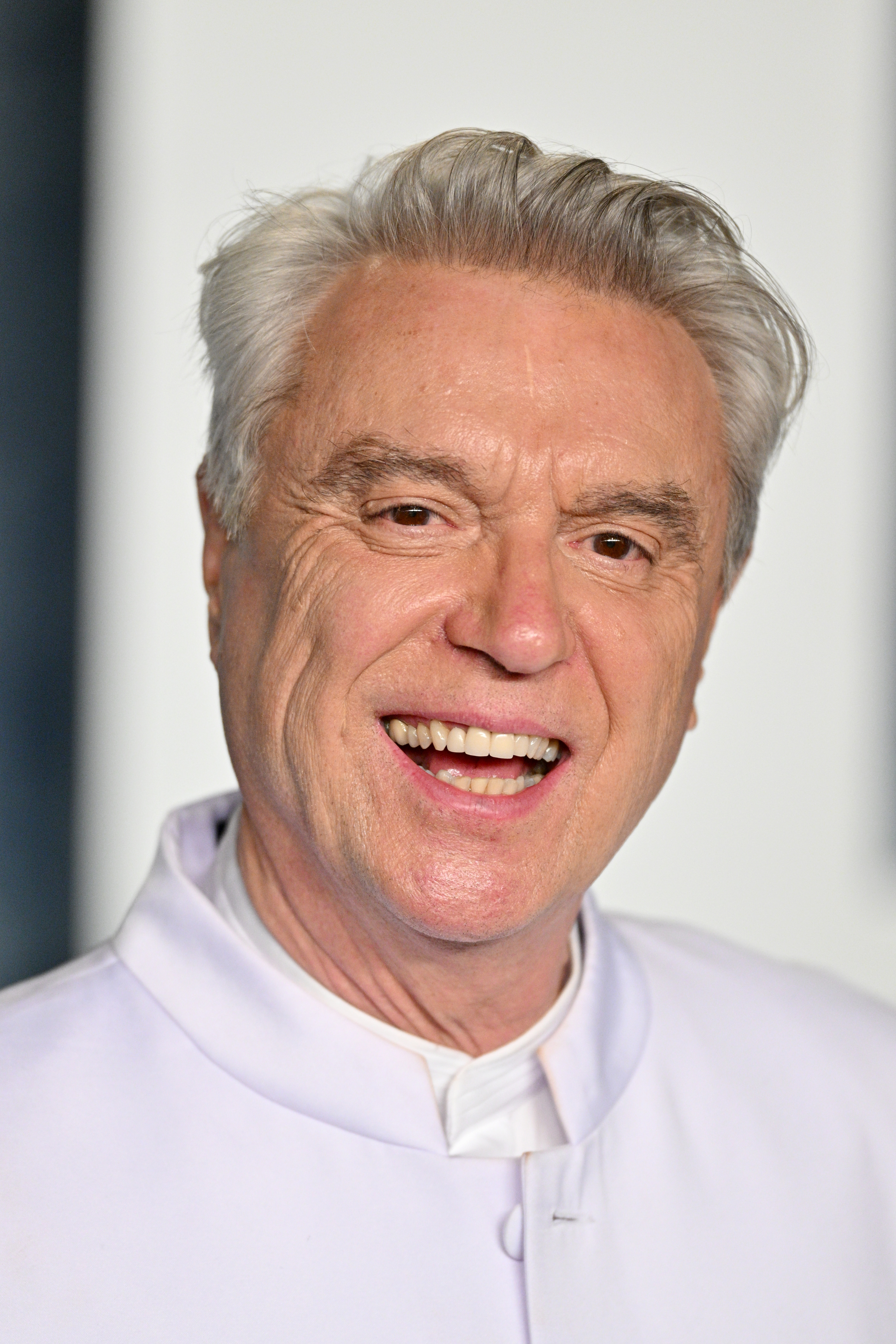 David Byrne during the 2023 Vanity Fair Oscar Party at Wallis Annenberg Center for the Performing Arts on March 12, 2023, in Beverly Hills, California. | Source: Getty Images