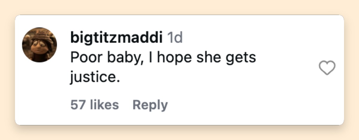 A netizen reacts to the latest update in the case of the late Anna Kepner | Source: Instagram/tmz_tv