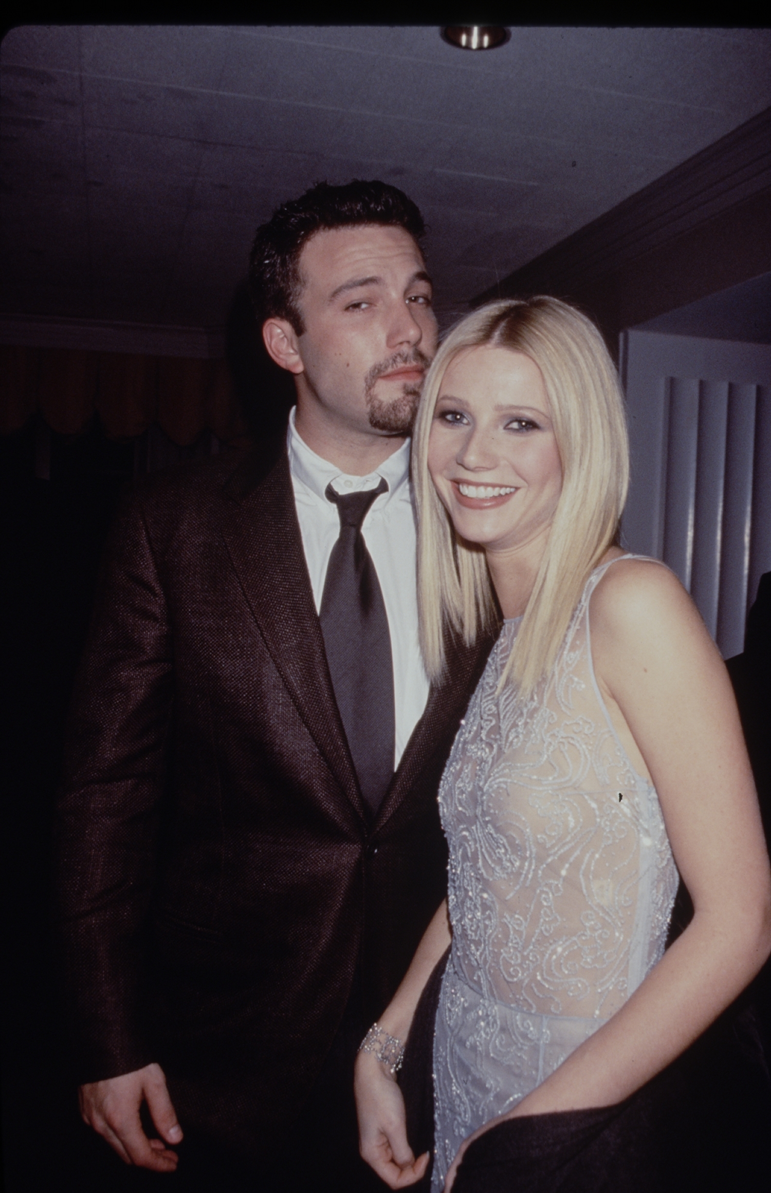Ben Affleck and Gwyneth Paltrow at the premiere of "Shakespeare In Love," 1998  | Source: Getty Images