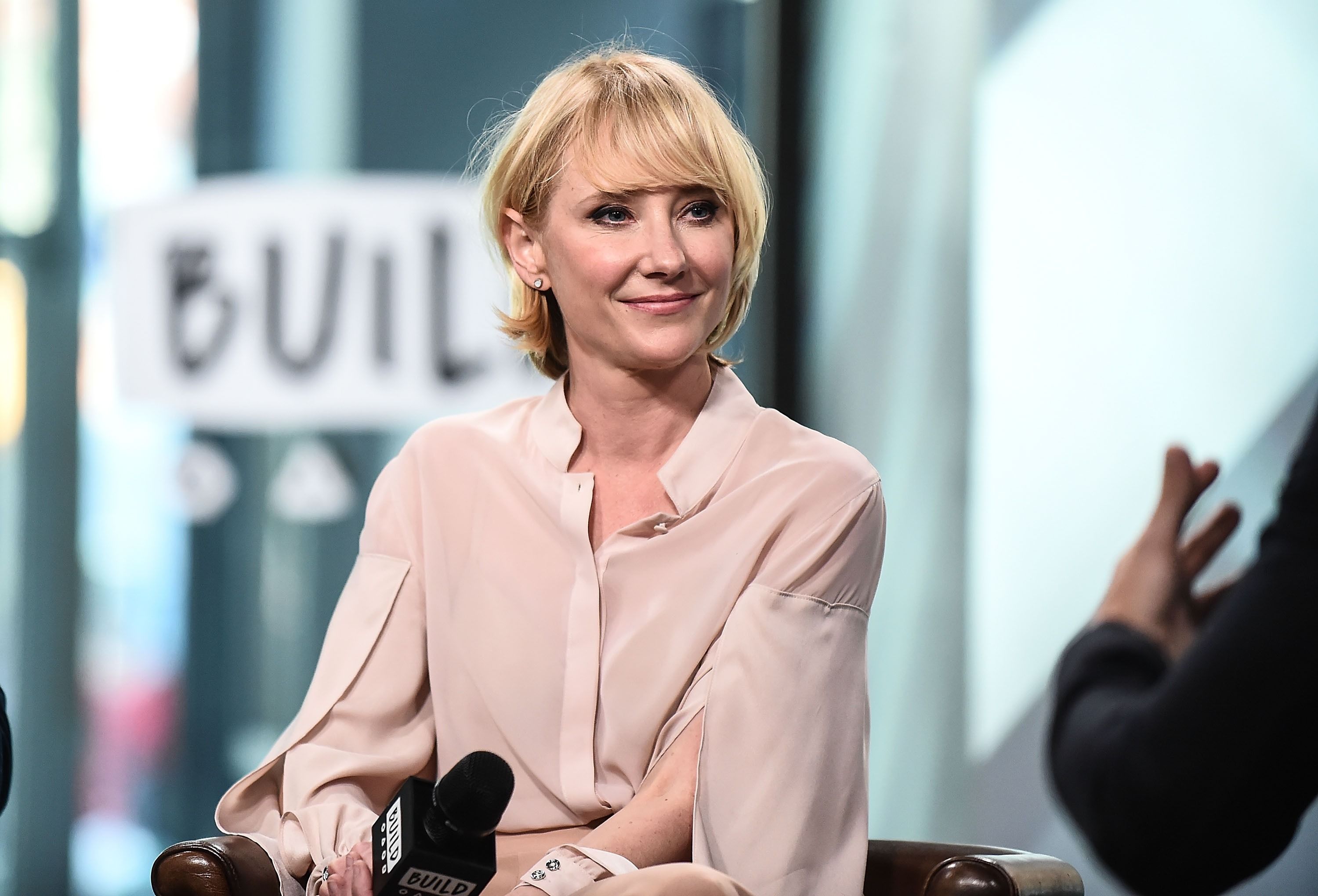 Anne Heche at the Build Series to discuss the new show 'The Brave' at Build Studio on September 25, 2017 | Photo: Images