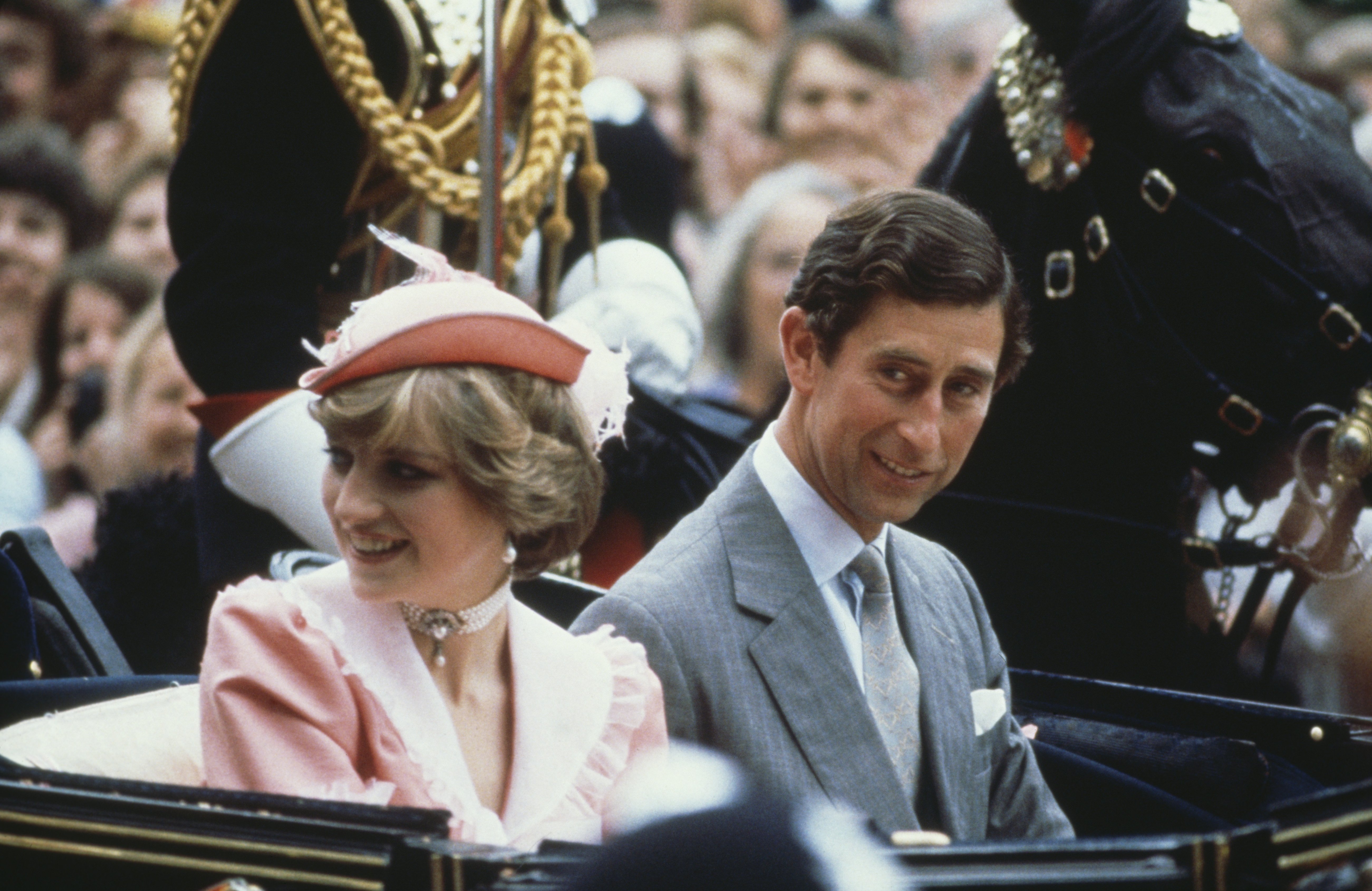 Prince Charles and Diana, Princess of Wales leave Buckingham Palace for their honeymoon after their wedding, London, 29th July 1981 | Source: Getty Images