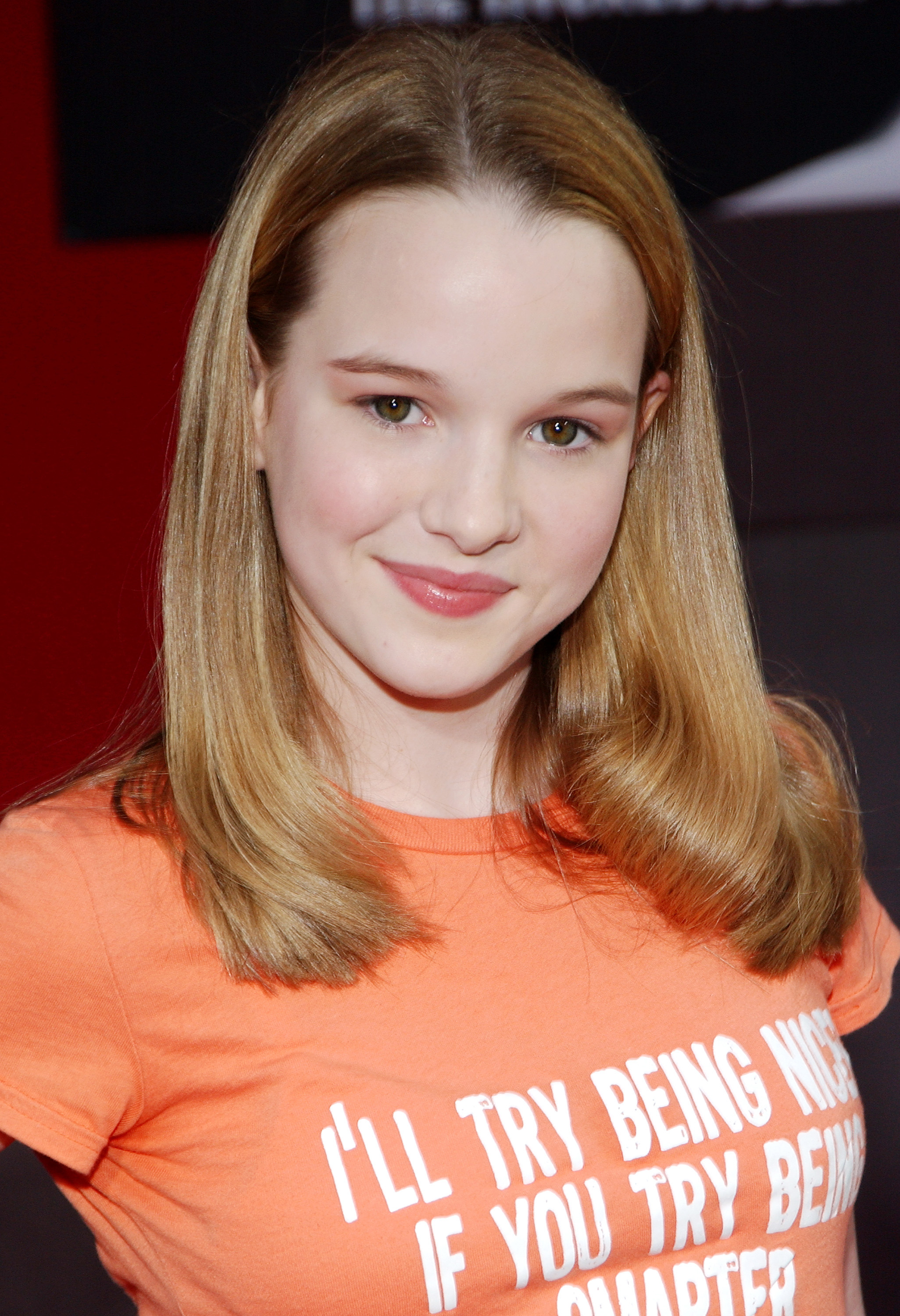 Kay Panabaker at The El Capitan Theatre in Hollywood, California. | Source: Getty Images