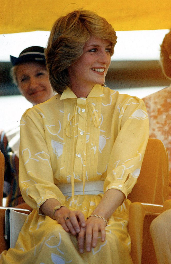 Princess Diana on her visit to Alice Springs with Prince Charles, Northern Territory on March 21, 1983 | Photo: Getty Images