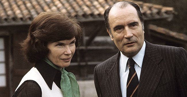 François Mitterand et sa femme Danielle. | Photo : Getty Images