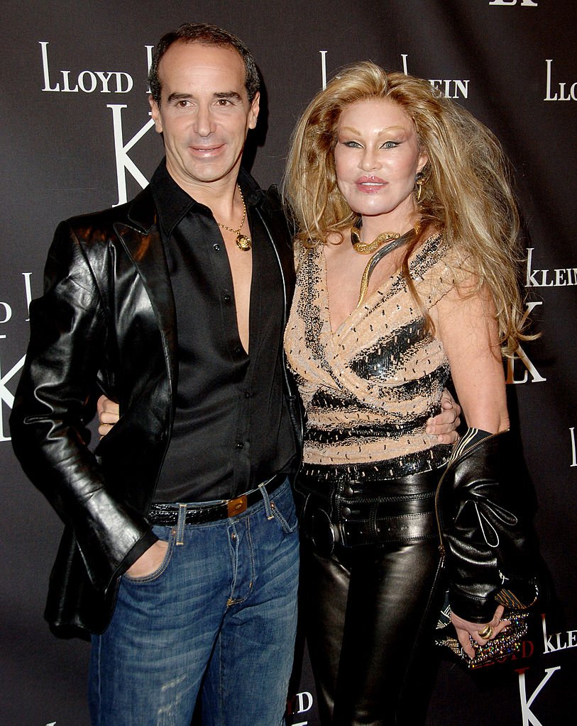 Lloyd Klein and Jocelyne Wildenstein during Lloyd Klein Flagship Store Opening - November 14, 2006 at Lloyd Klein Flagship Store in Los Angeles, California, United States. | Source: Getty Images
