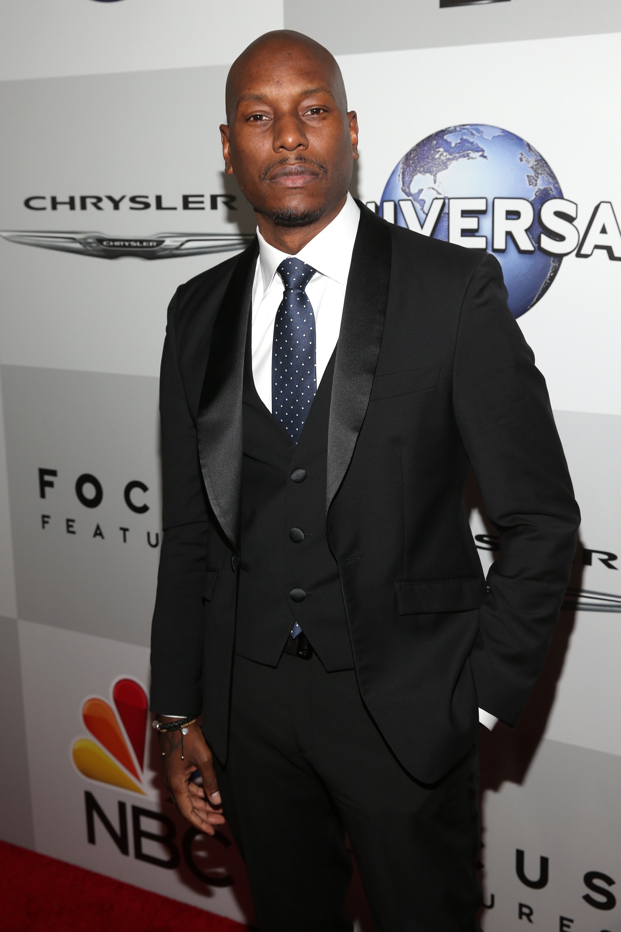 "Fast & Furious" star Tyrese Gibson attends the NBC, Universal, Focus Features and E! Entertainment's 2016 Golden Globe Awards after party in Beverley Hotel, California. | Photo: Getty Images