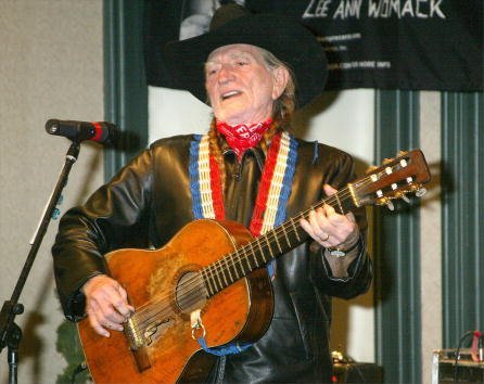 Willie Nelson performs January 15, 2002, in New York City. | Source: Getty Images.