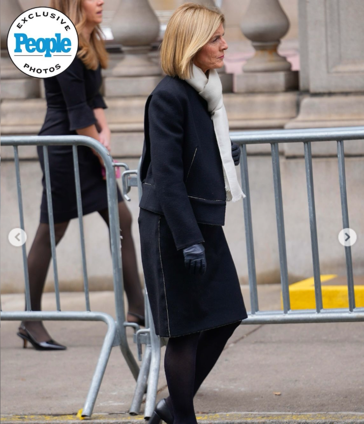 Caroline Kennedy attends her daughter's funeral procession, seen from a post dated January 5, 2026. | Source: Instagram/people