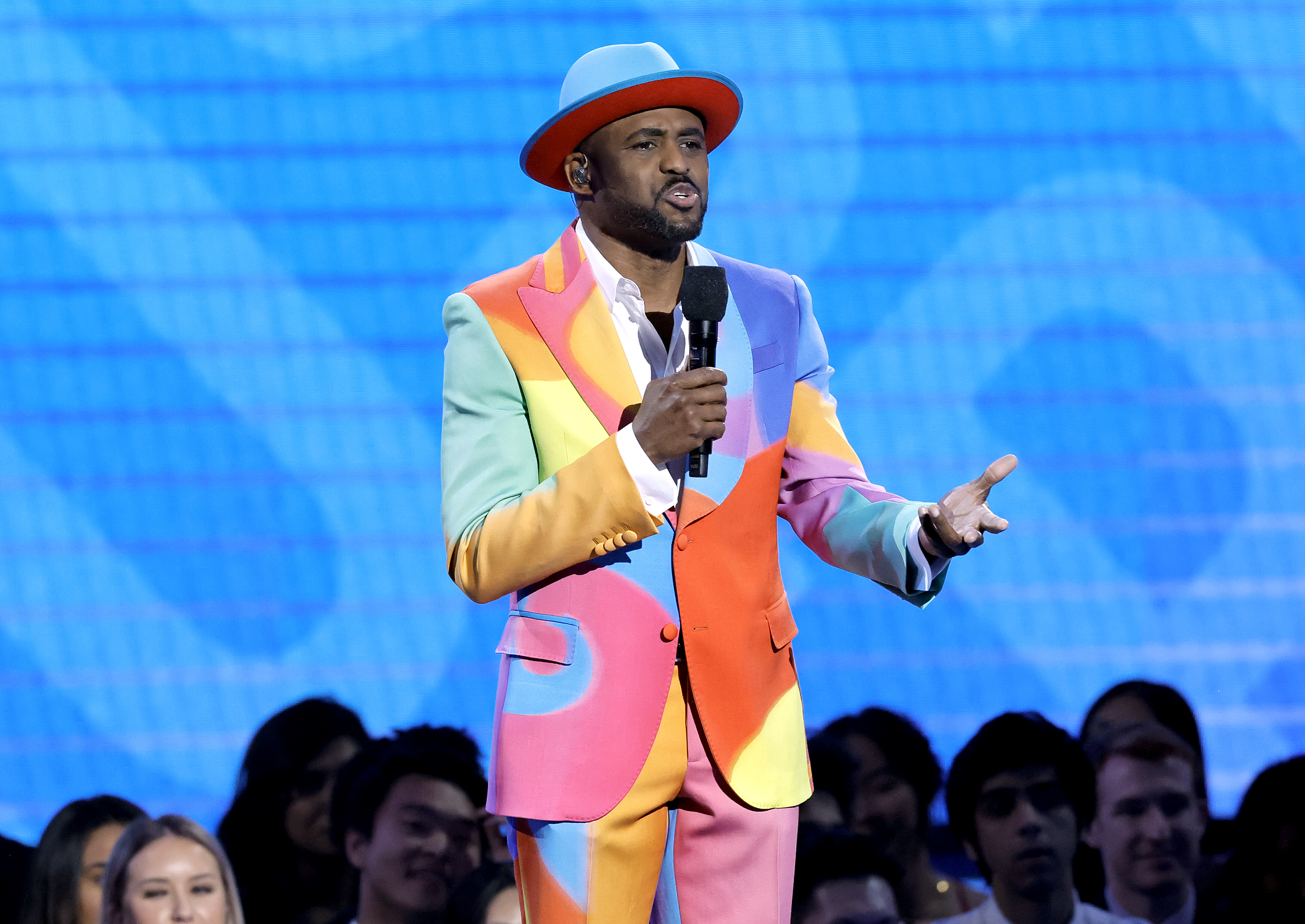 Wayne Brady speaks onstage during the 2022 American Music Awards on November 20, 2022, in Los Angeles, California. | Source: Getty Images
