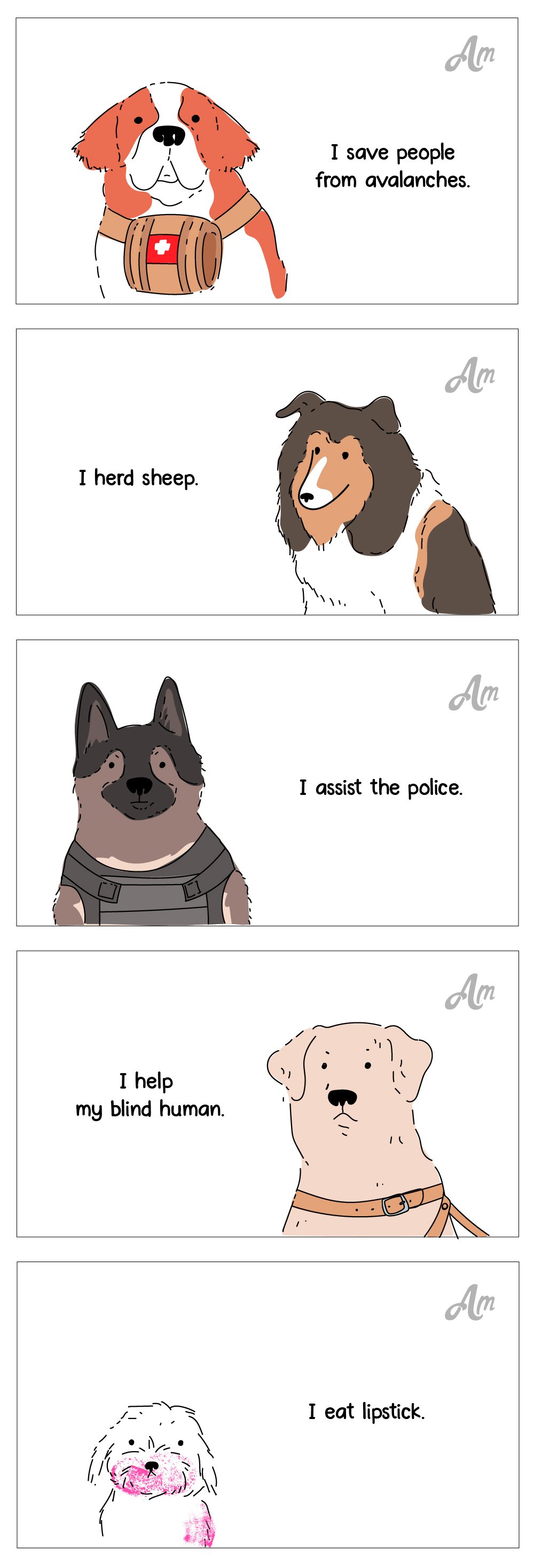 A special doggie cartoon! | Source: Amomama