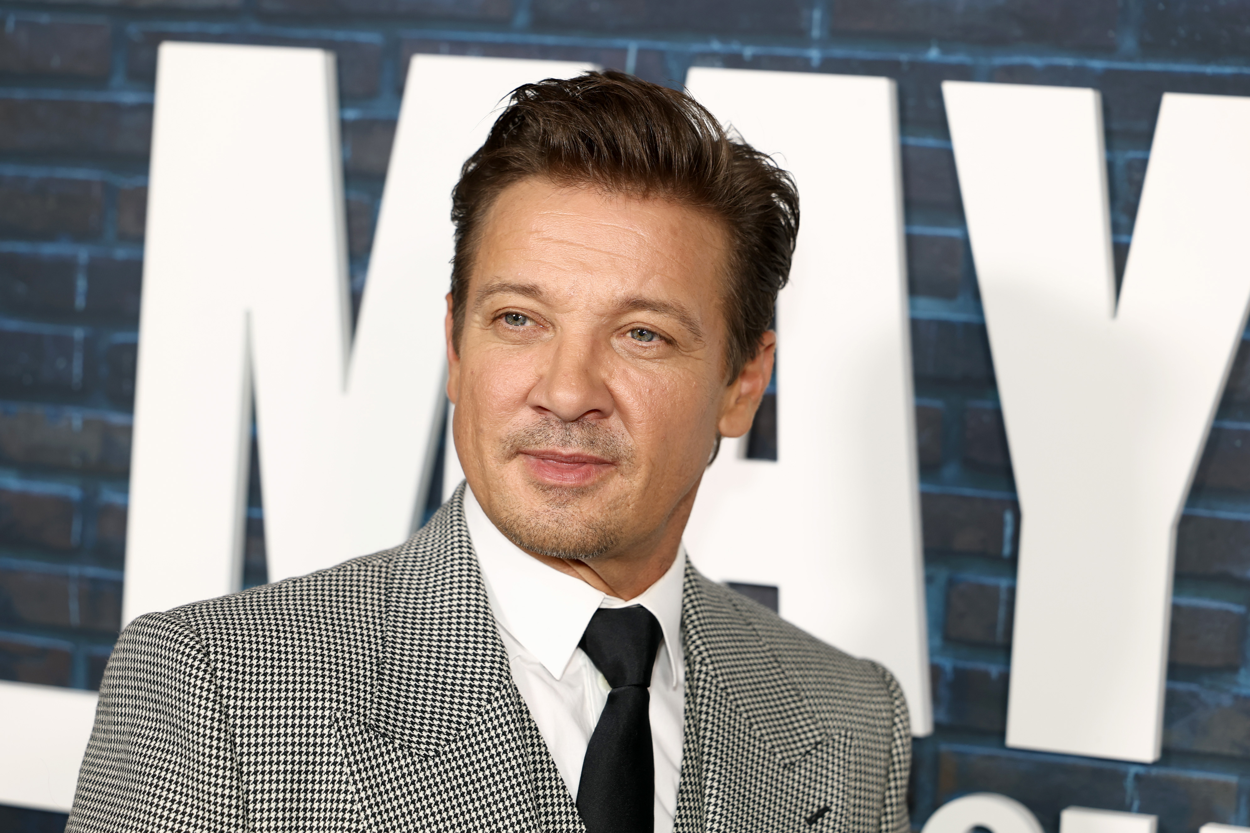 Jeremy Renner at Paramount+'s "Mayor Of Kingstown" Season 4 premiere at Crosby Street Hotel on October 21, 2025, in New York. | Source: Getty Images