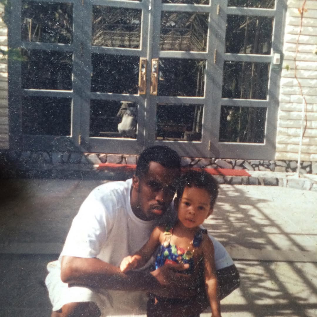 Diddy and Justin Combs pictured outdoors, dated June 2020 | Source: Instagram/princejdc