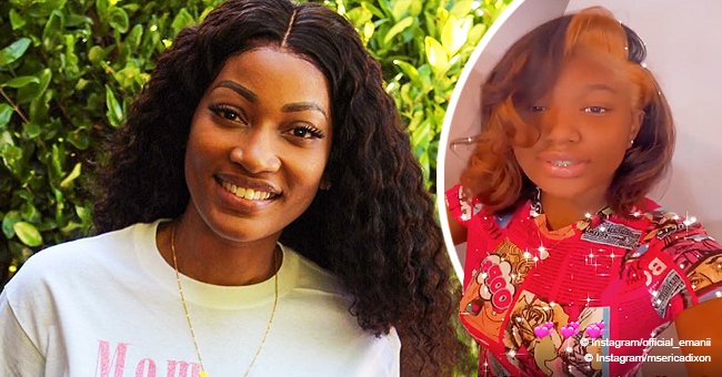 Check Out Erica Dixon's Daughter Emani's Blonde Locks – Does She Look