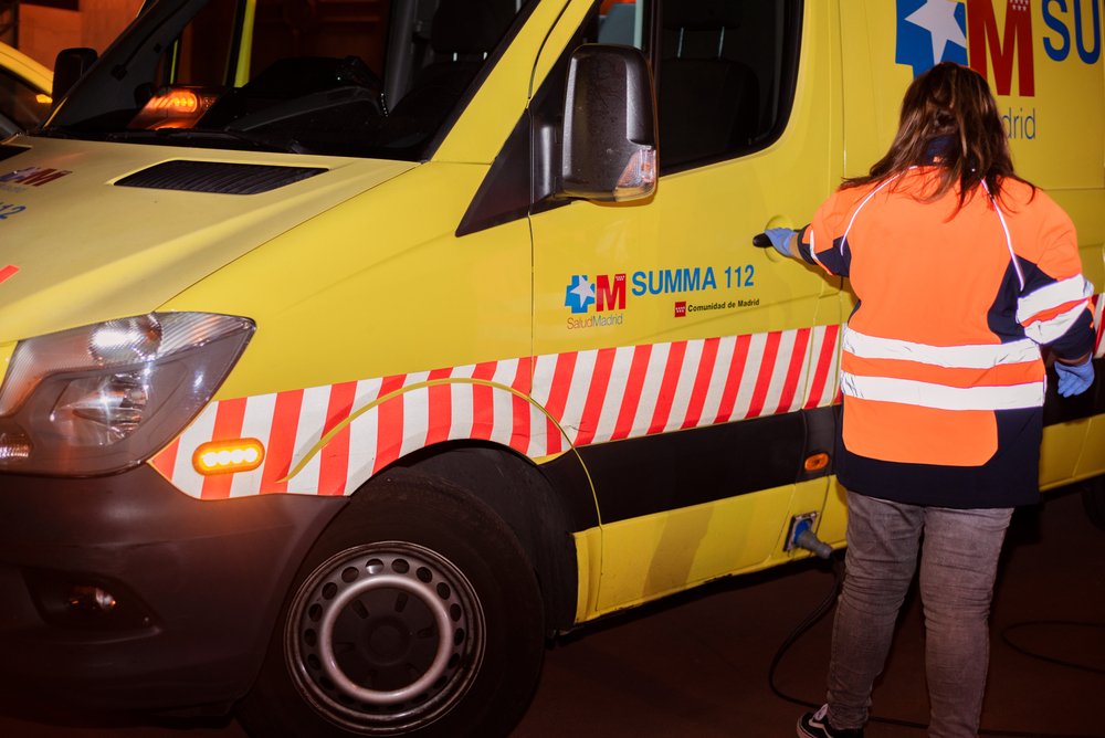 Ambulancia Summa el 2 de octubre de 2019 en Madrid, España. Summa es un sistema especializado de emergencias de Madrid. | Foto: Shutterstock