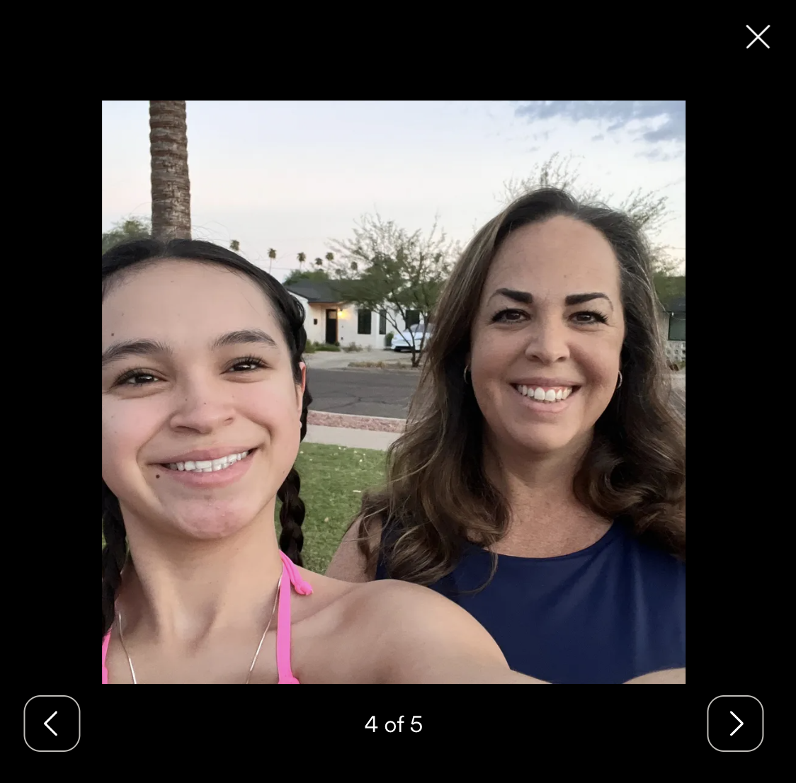 Pandora is seen with her mom, Simone Kjolsrud | Source: gofundme