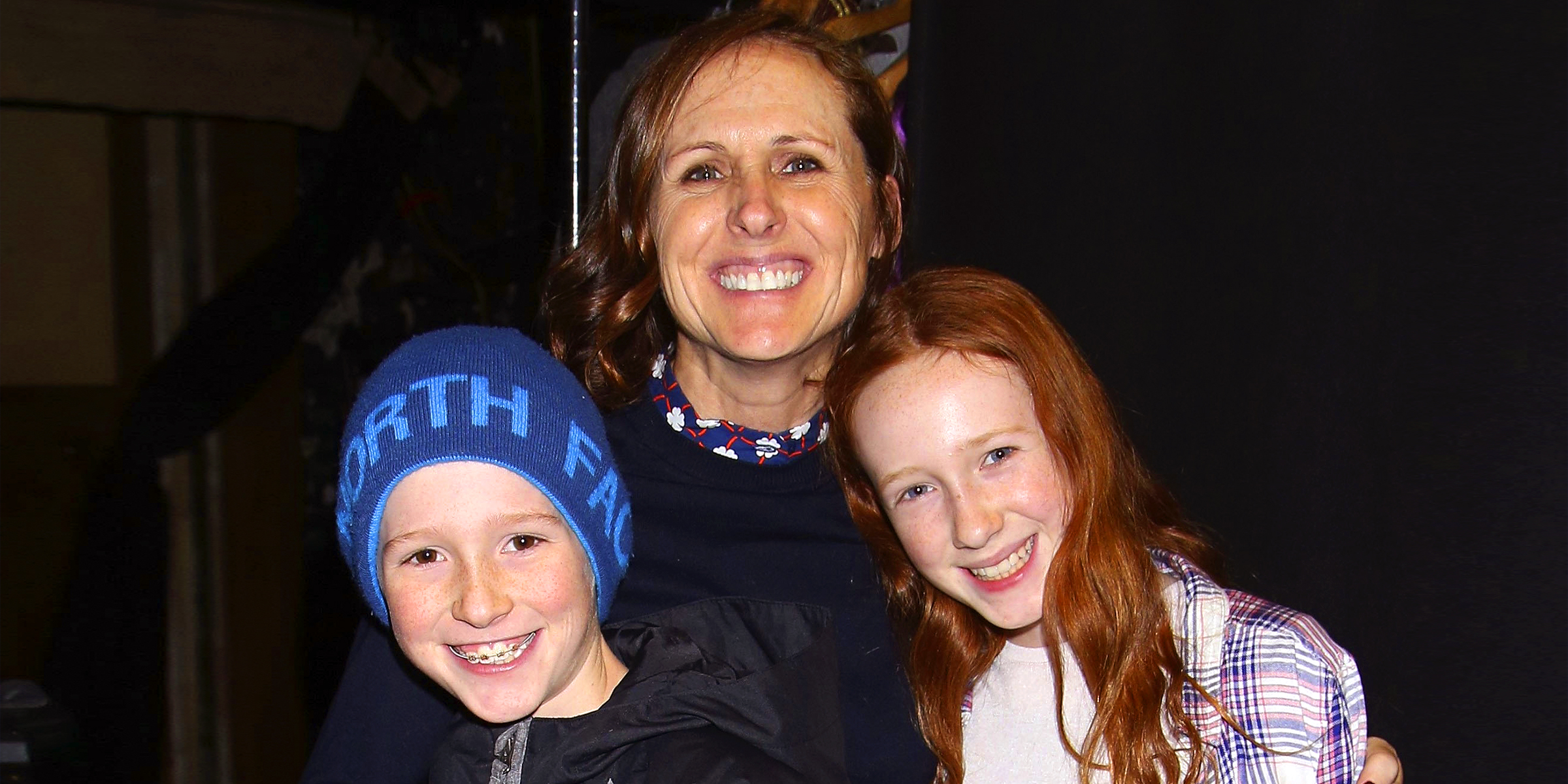 Nolan Shannon Chestnut, Molly Shannon, and Stella Shannon Chestnut | Source: Getty Images