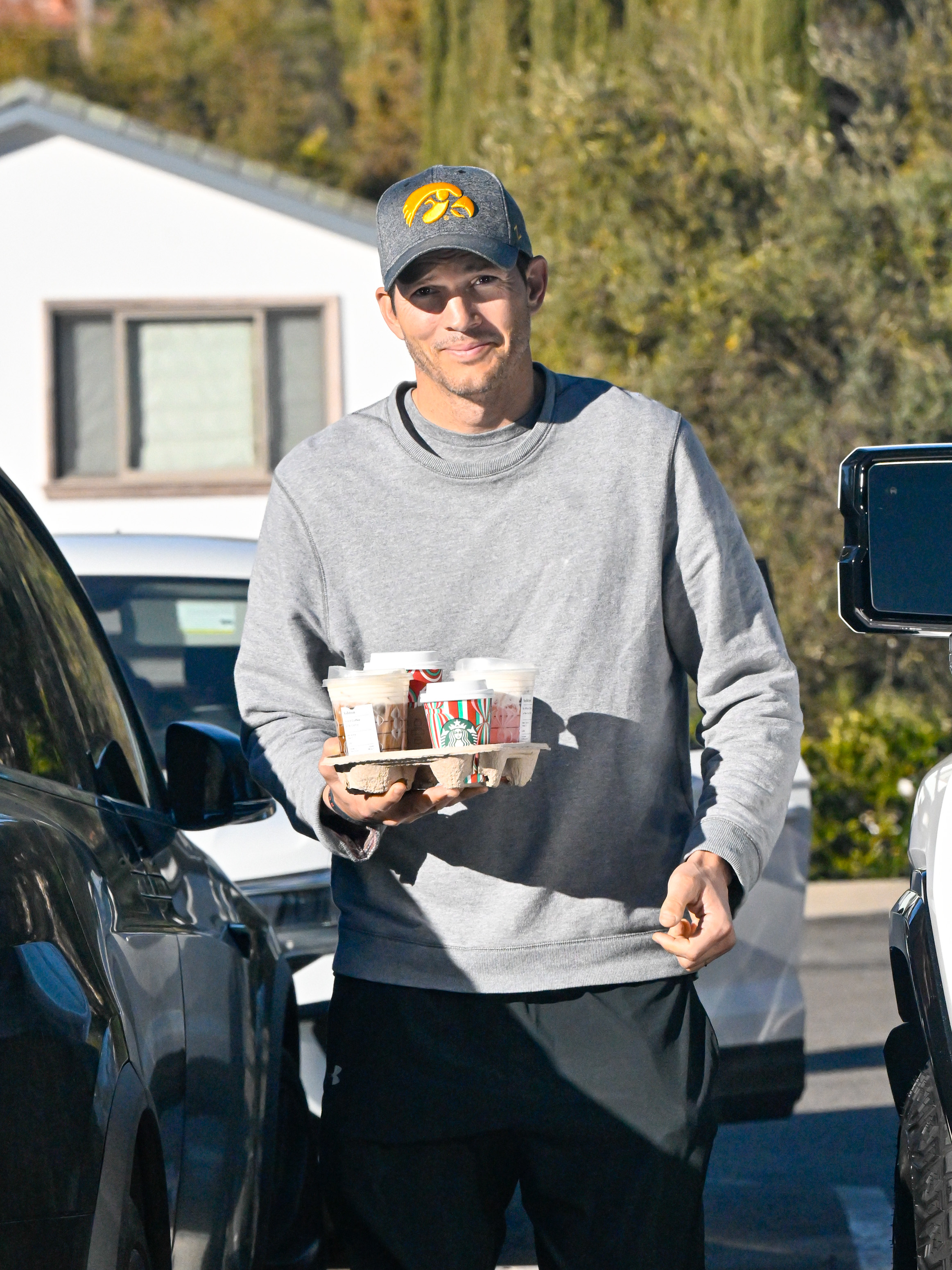 Ashton Kutcher spotted out in Los Angeles, California on December 8, 2024 | Source: Getty Images