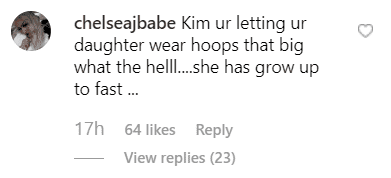 Screenshot of fan comment | Photo: Instagram/kimkardashian