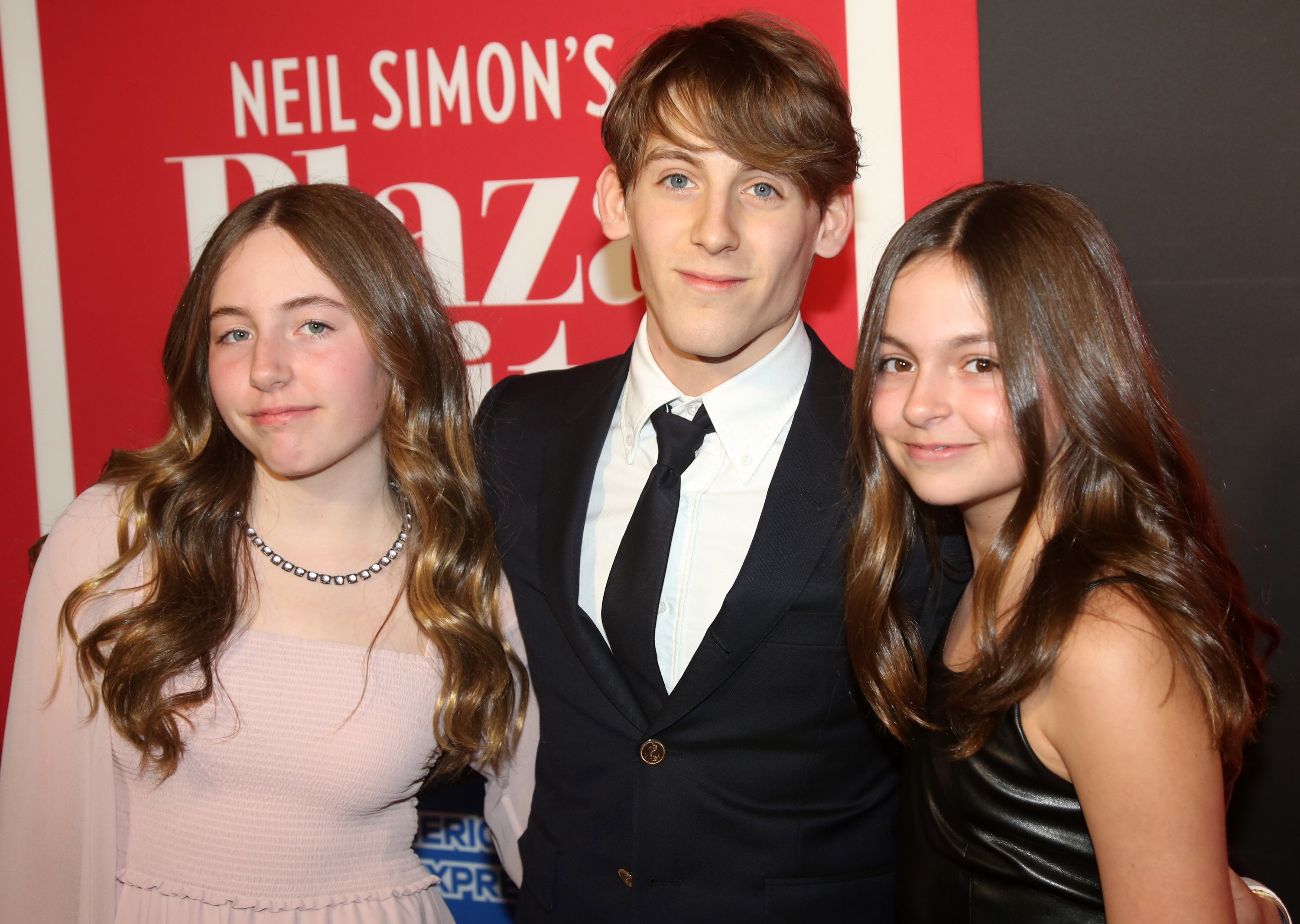 Marion Loretta Elwell Broderick, James Wilkie Broderick, and Tabitha Hodge Broderick at The Hudson Theater on March 28, 2022, in New York City. | Source: Getty Images
