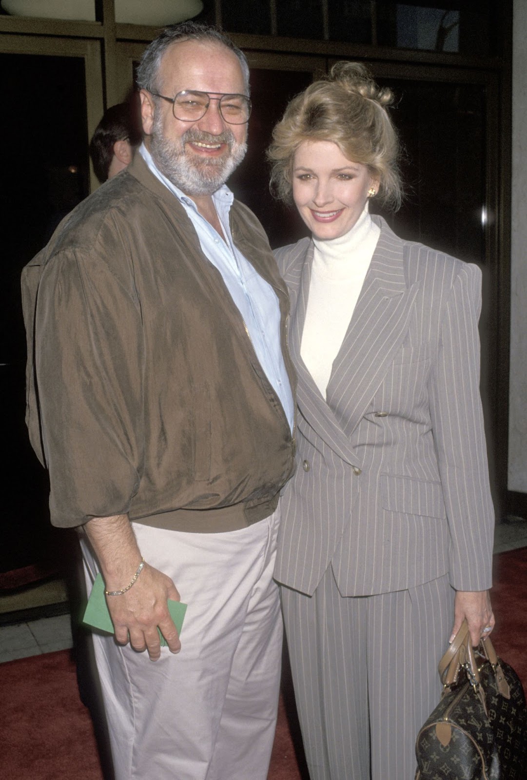 Steve Sohmer and the "Days of Our Lives" actress at the "Much Ado About Nothing" Westwood premiere on May 10, 1993. | Source: Getty Images