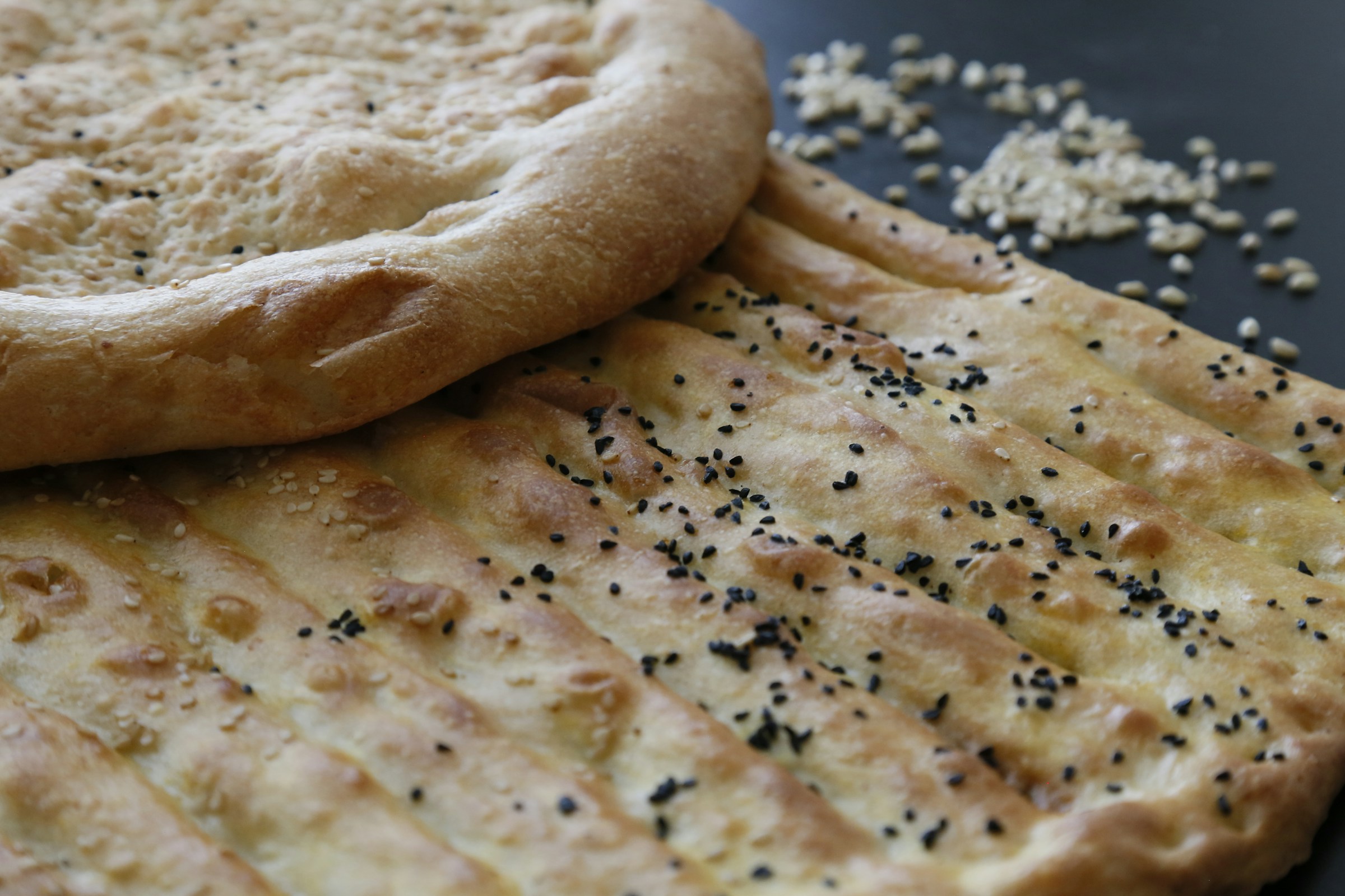 Flatbread on a board | Source: Pexels