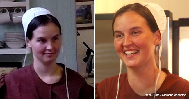 21-year-old Amish girl looks totally unrecognizable after dramatic hair makeover