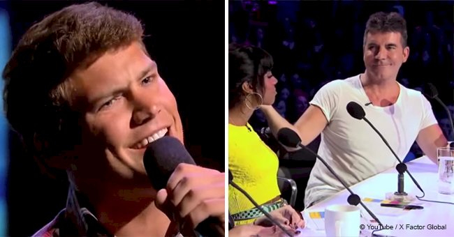 Simon gives ‘awkward’ guy a second chance, and he captivates judges with an impressive comeback