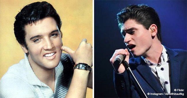 16-year-old sounds exactly like the 'King of Rock 'n Roll' – Elvis Presley