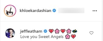 Fan's comment under a picture of Khloé Kardashian and her daughter, True, posted on Instagram | Photo: Instagram/khloekardashian