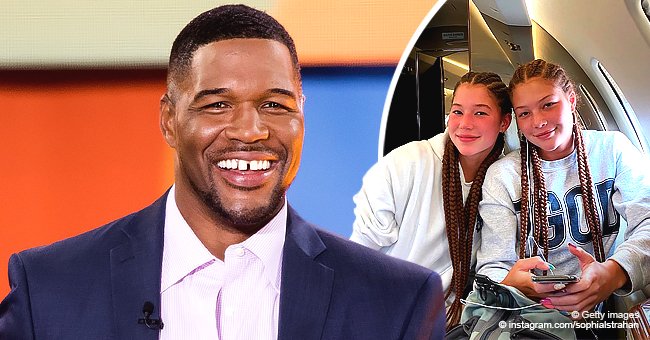 Michael Strahan's Twin Daughters Look like Dad as They Flaunt Long ...