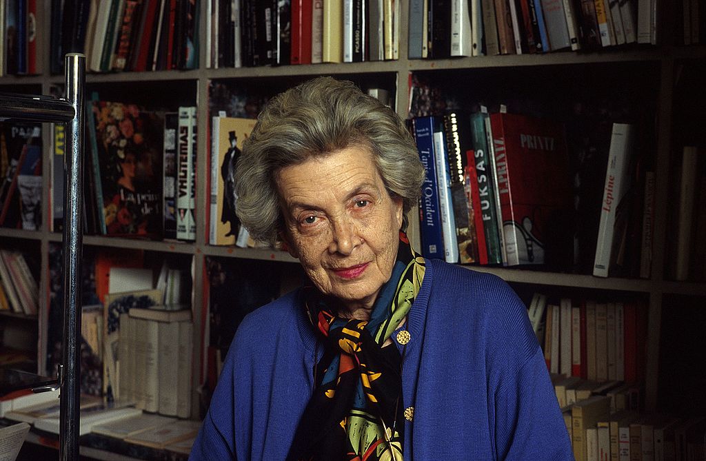 Portrait de la poétesse Andrée Chedid. | Photo : Getty Images