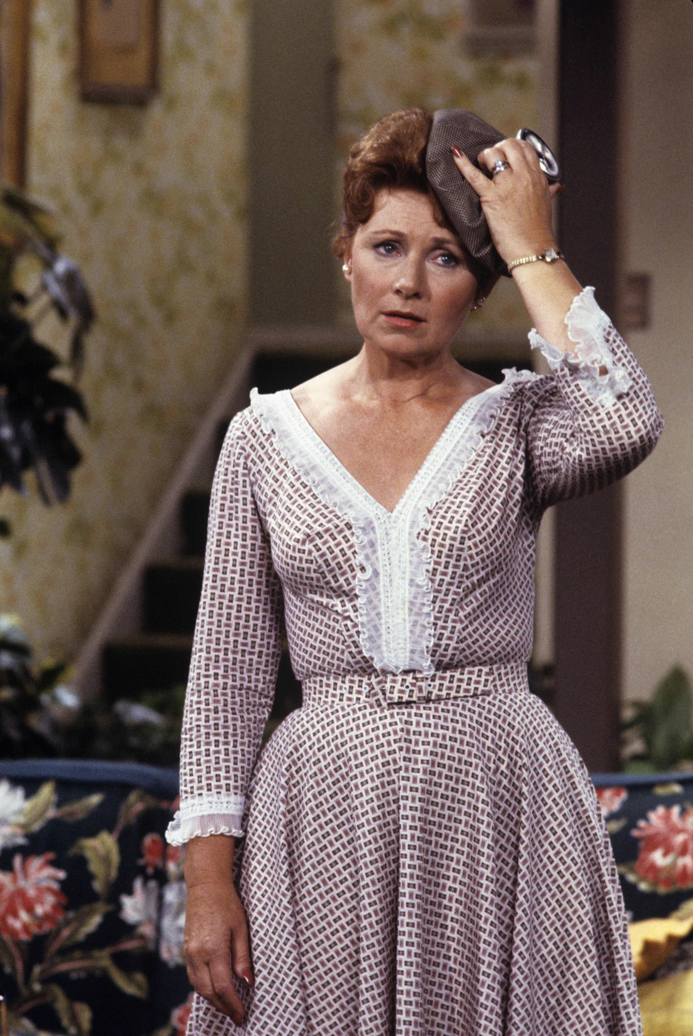 Hollywood starlet Marion Ross as Marion Cunningham on "Happy Days" in November 1980 | Source: Getty Images