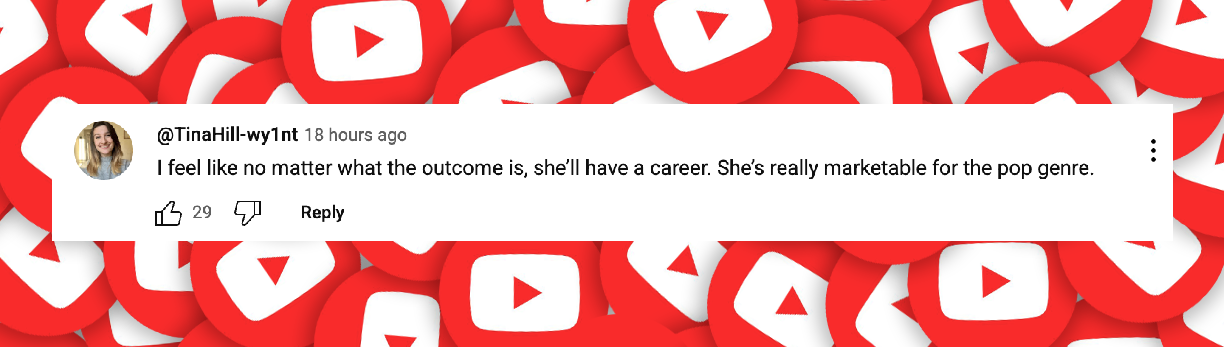 A fan comment dated May 13, 2025 | Source: YouTube/@nbcthevoice