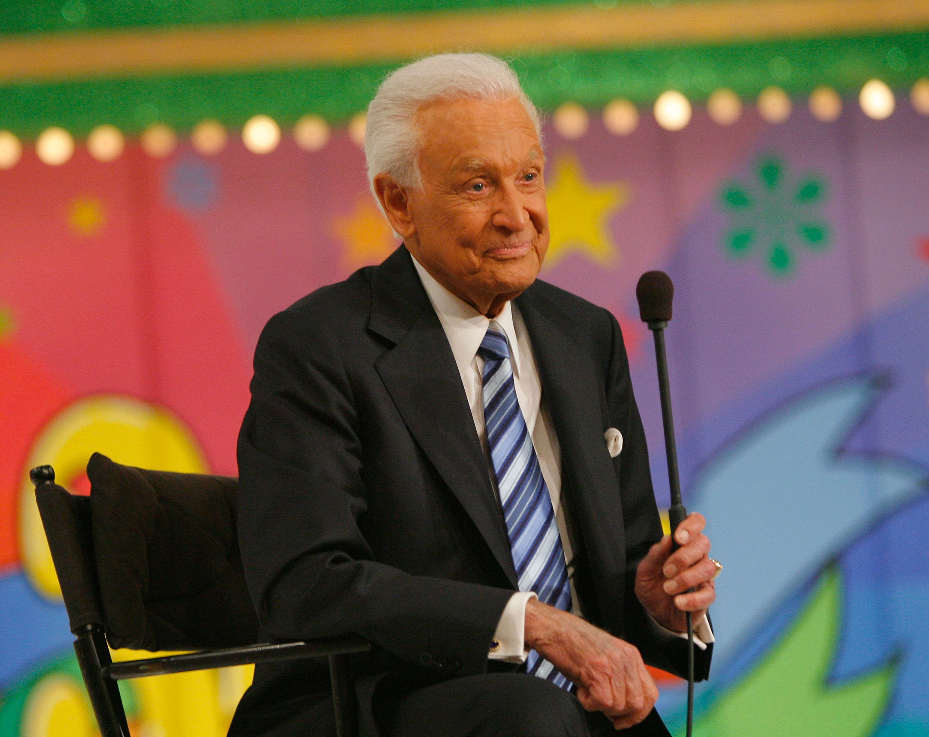 Bob Barker during the taping of his final episode of "The Price Is Right" in Los Angeles, 2007 | Source: Getty Images