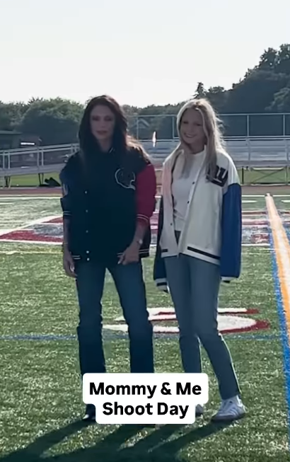 Bethenny Frankel and her daughter, Bryn Hoppy, on their first photoshoot together, from a post dated August 13, 2025 | Source: Instagram/bethennyfrankel