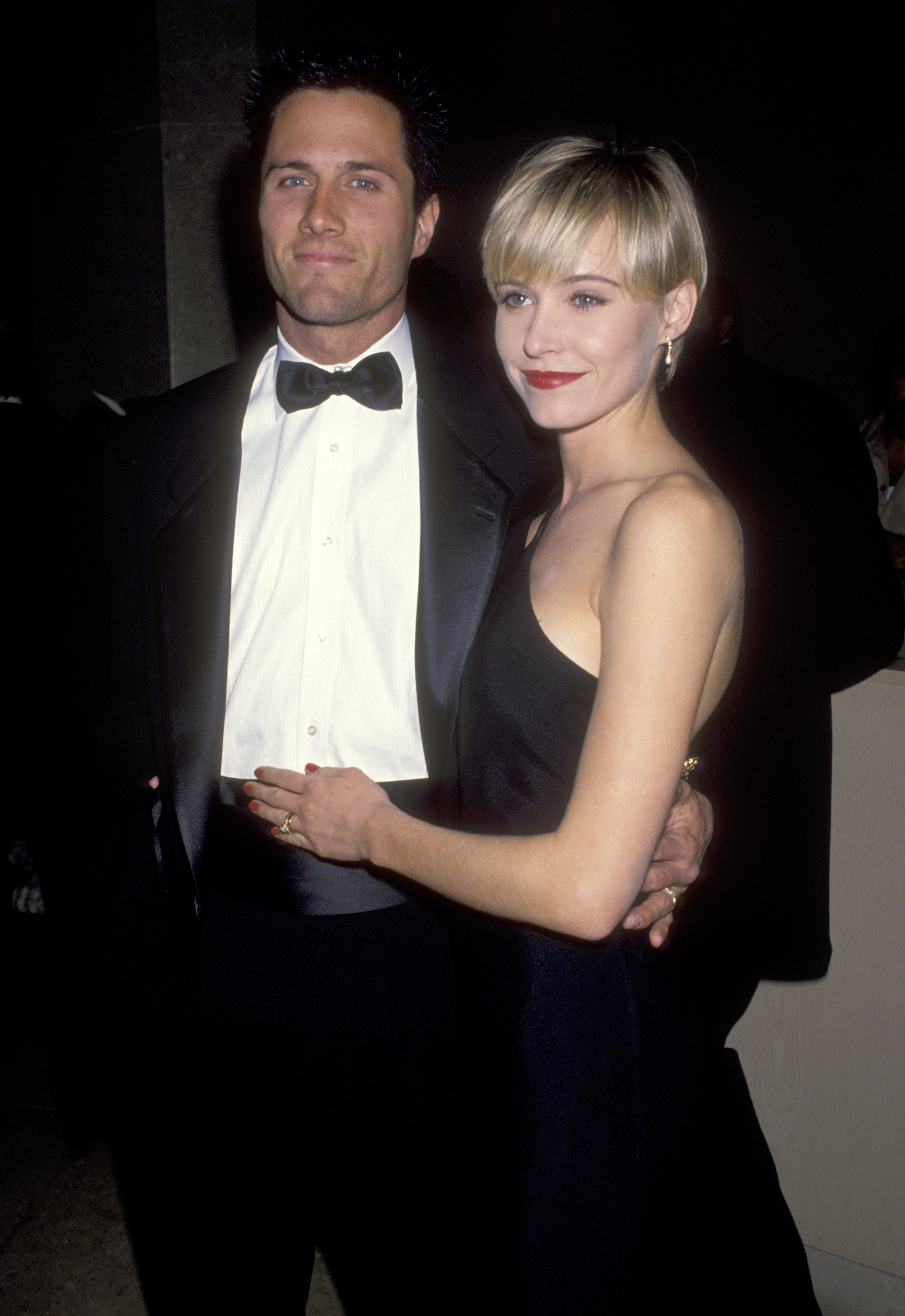 The actor with ex-wife, Josie Bissett, in Beverly Hills on January 30, 1993 | Source: Getty Images