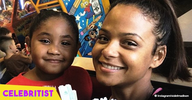 Christina Milian sparks debate over 8-year-old daughter's body after sharing photo