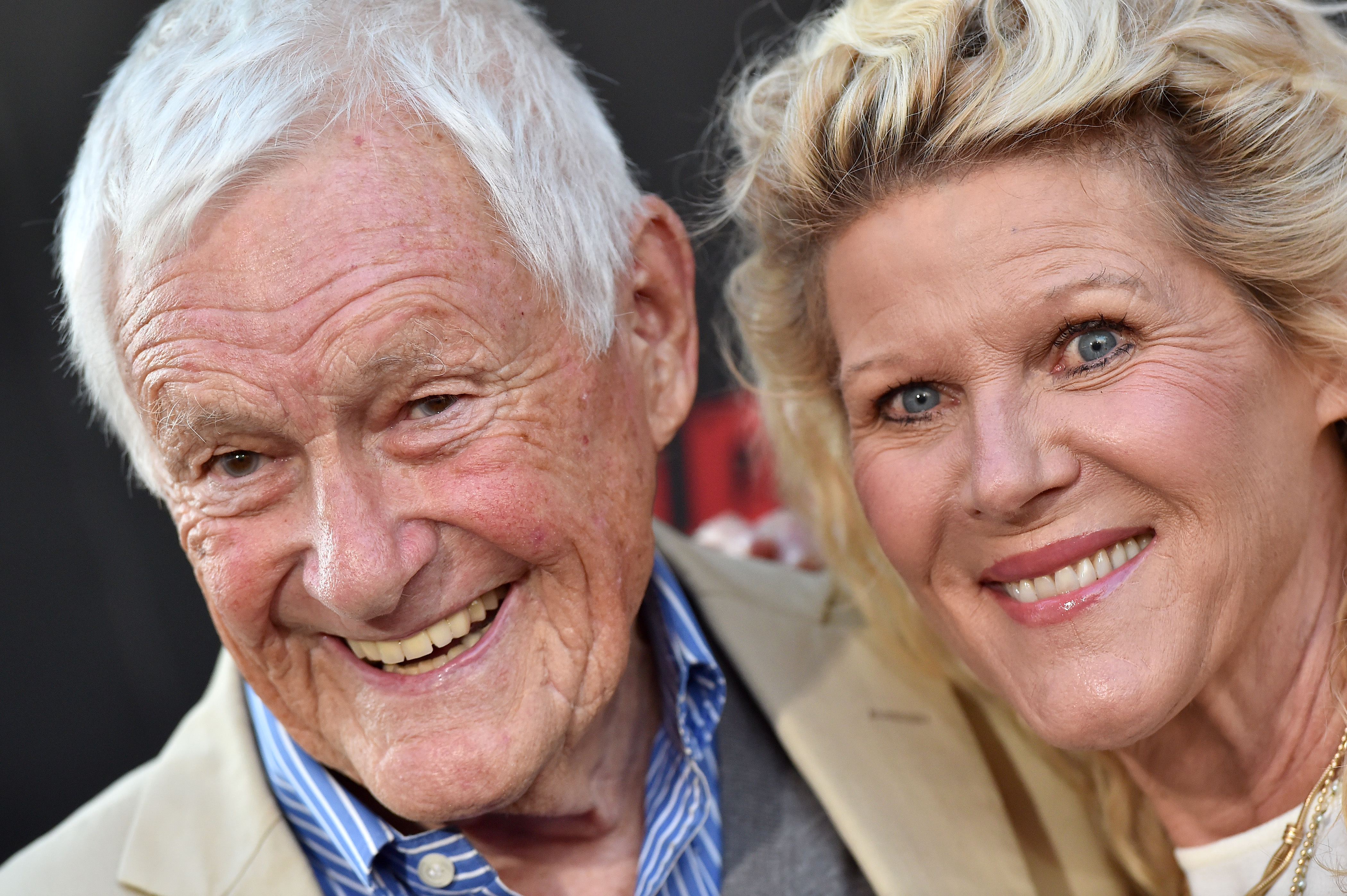 Orson Bean and Alley Mills at the premiere of "The Equalizer 2" on July 17, 2018, in Hollywood, California | Source: Getty Images