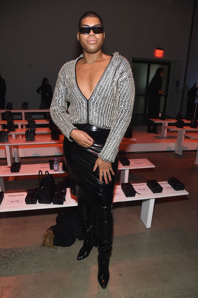 EJ Johnson attends the The Blonds front row during New York Fashion Week: The Shows at Gallery I at Spring Studios in New York City | Photo: Getty Images